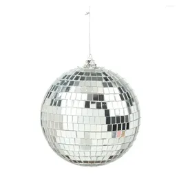 Decorative Figurines Disco Ball Mirrore Colourful Stage Lighting Effect Mirror Glitter Reflective Glass