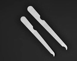 Stainless Steel Nail File and Buffer 80mm Long All Purpose for Natural Nails Fingernail Manicure Care Tool5317426