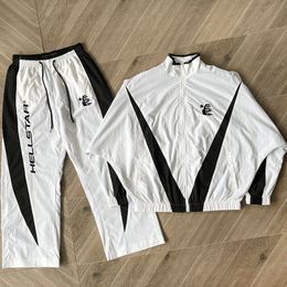 White 2024ss Men Women Pants Jacket Sets High Quality Real Photos