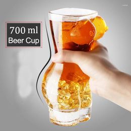 Mugs Creative Sexy Lady Men Durable Double Wall Whiskey Glasses Wine S Glass Big Chest Beer Cup 700ml