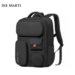 Backpack IKE MARTI Largr Outdoor Women Travel Bag 18 Inch Men Rucksack Waterproof Laptop Backpacks