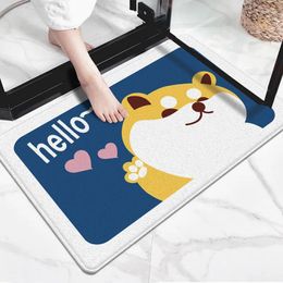 Carpets Christmas Dog Pet Mat Non Slip Cute Creative Animal Door Suitable For 5x7 Entry Rug Rugs Living Room 8x10