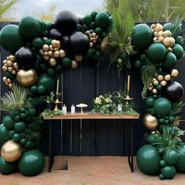 Party Decoration Christmas Green Tie Balloon Arch Wreath Set Used To Decorate Surprise Parties Bridal Showers Birthday Gender Reveal