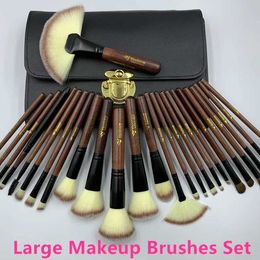 Makeup Brushes Professional cosmetic brush set 26 eye brushes set with cosmetic bag eye shadow mixed cosmetic brush used for beauty tool set Q240522