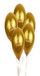 Eid Mubarak Balloons Happy Eid Balloons Islamic New Year Decor Happy Ramadan Muslim Festival Decoration supplies Home Outdoor SN442427138