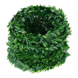 Decorative Flowers 7.5M Artificial Fake Vines Ivy Leaves Green Plant Garland Wall Decor Hanging Plants DIY Wreath Leaf Home Garden