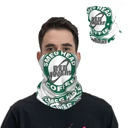 Scarves HEAD COFFEE Bandana Neck Gaiter Motorcycle Club Smeg Face Scarf Cycling Mask Hiking Unisex Adult Breathable