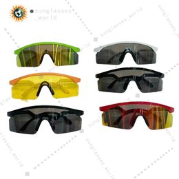 Frameless Men Designer Sonnenbrille Multi -Farbe unregelmäßige Brille Reitbrille Brille Metall Sonnenbrille mit Sportpc Objektiv Frame Athleisure Orginal Box