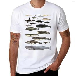 Men's Tank Tops Whale Chart T-Shirt Quick-drying Cute Clothes Mens T Shirts Casual Stylish