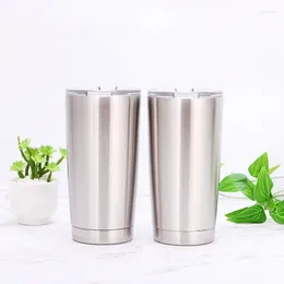 Mugs Durable Insulated Ice Cold Beer Mug 20oz Tumbler Stainless Steel Vacuum Double Wall Travel Coffee Thermal