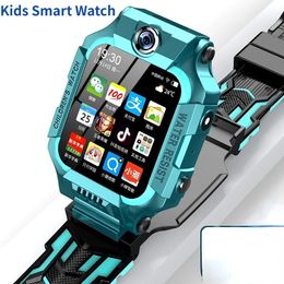 Q19B Children Kids Smart Watch SOS Phone Call Location Tracker Anti-Lost Camera Touch Screen Waterproof Student Wristwatch 240523