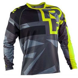 Men's T-shirts Downhill Jersey Mountain Bike Motocross Long Sleeve Men Bmx Racing Clhthing 5nax