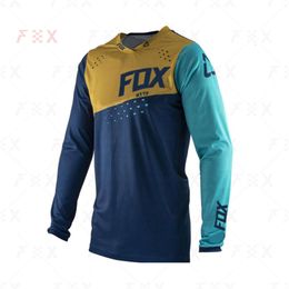 Men's T-shirts 2024 Racing Downhill Jersey Mountain Bike Motorcycle Cycling Crossmax Shirt Ciclismo Clothes for Men Mtb Mx Http Fox 768i