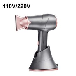 Hair Dryers 5000mAh Cordless Dryer Rechargeable Portable Travel Salon Styling Tool Hot and Cold Air 300W Q0522