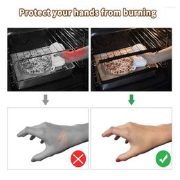 Table Mats Oven Rack Protector Loaded Heat Resistant Silicone Guard - Child Safety Protection Toaster Baking Edge