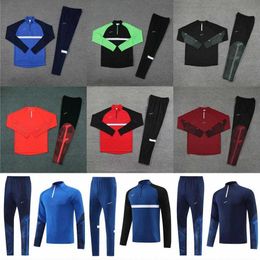 Men's Tracksuits Mens Tech Fleece Tracksuit Set Quick-drying Jogger Suit Zip-up Outwear Coat Sportswear S-2xl3djw