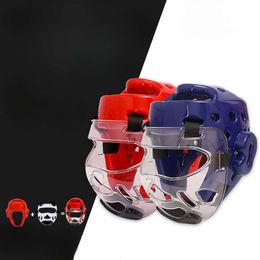 Full Size Boxing Helmet Taekwondo Head Protection Mask Training and Combat Competition Protective Equipment L2405