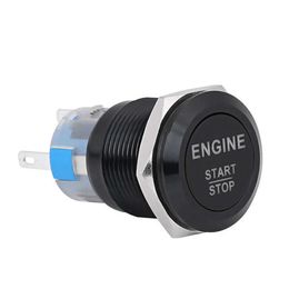 Other Interior Accessories New Car Engine Start Push Button Switch Ignition Starter Replacement Enginee 12V Waterproof Drop Delivery A Otpdj