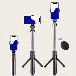 Selfie Monopods Wireless selfie stick with retractable selfie tripod mobile phone selfie stand foldable remote control real-time stand travel selfie S2452207