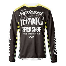 5XGP Men's T-shirts Men Fasthouse Cycling Quick Dry Motocross Jersey Downhil Mountain Bike Dh Shirt Mx Motorcycle Clothing Ropa for