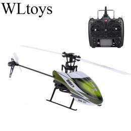 Wltoys XK K100 RC Helicopter 6CH 3D 6G System 8520 Brushless Motor Quadcopter Compatible With FUTABA SFHSS 240523