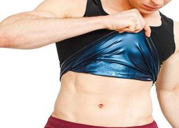 Men Sweat Vest Sauna Shaper Body Shapewear Slimming Vest Sweat Shapers Sauna Effect Tank Tops Fitness Losing Weight Workout5986103