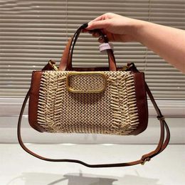 10A Fashion Purses BAG NEW Shoulder Tote Woven Straw Shopping Purse Branded AAAA Clutch Handbag Tote Design Crossbody Bag Messengers LE Oxjv