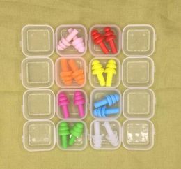 1000pairs silicone earplugs swimmers soft and flexible ear plugs for travelling sleeping reduce noise ear plug 8 colors6976054