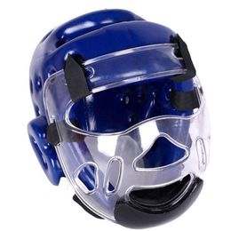 Sports Clear Face Head Shield Removable Taekwondo Helmet Mask Protective Gear For Both Men And Women L2405