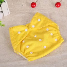 3PCS 9 Colors Ecological Cloth Diapers Newborn Diaper Reusable Waterproof Panties Nappies For 3-8KG Baby