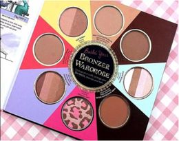 Eye shadow THE LITTLE BLACK BOOK OF BRONZERS Bronzer Wardrobe Blush Cheek Highlighter Cosmestics Palette Christmas Dropship s6875547