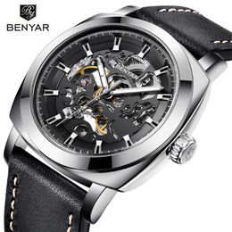 Relogio Masculino BENYAR Mens Watches Top Brand Luxury Automatic Mechanical Men Business Waterproof Sport Watch Reloj Hombre 2147