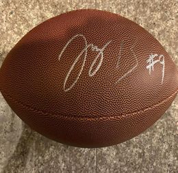 JOE BURROW Autographed Signed signatured USA America rugby National football League sports indoor out door Football ball5058168