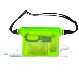 Waterproof Swimming Diving Bag PVC Beach Drifting Diving Waist Pack Shoulder Bag Underwater for Iphone samsung Mobile Phone Case Outdoor Dry Bag 1000pcs