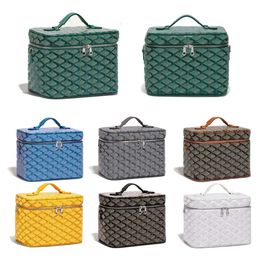 Designer Cosmetic Bag Women Crossbody Bag Cosmetic Case Vanity Case Tote Bag Men Shoulder Bags Pochette Make Up Wash Clutch Bag Houndstooth Zipper Wallet