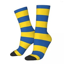 Men's Socks Flag Of Ukraine Harajuku Super Soft Stockings All Season Long Accessories For Man's Woman's Gifts