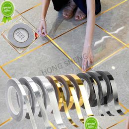 Other Home Appliances New 50M Gold Black Self-Adhesive Tile Stickers Tape Floor Waterproof Wall Gap Sealing Strip Beauty Seam Sticker Dhe5B