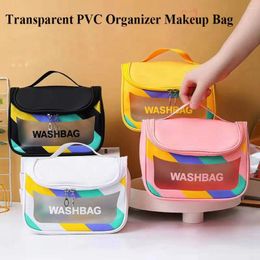 Storage Bags High Quality Beauty Case Make Up Pouch PVC Beautician Cosmetic Holder Travel Organiser Clear Makeup Cases