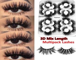 20 Pairs New 3D Faux Mink False Eyelashes Natural Wispy Fluffy Eyelashes Handamde Cruelty Lashes Extension Makeup Tools4066704