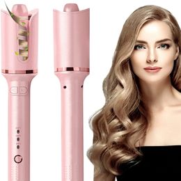 OUGU Ogu Full Automatic Spiral Electric Rotating Hair Curler Curling Iron 240517