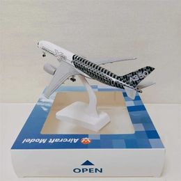 Aircraft Modle New 20cm aircraft model Airbus A350 alloy metal model aircraft birthday gift aircraft model Christmas gift S2452344 S5452138
