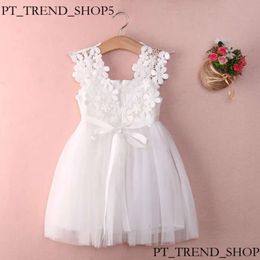 Wholesale Princess Toddler Kid Child Girl Tutu Dress Lace Tulle Party Wedding Birthday Dresses For Girls Summer Sleeveless Girl's 670 517