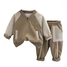 Clothing Sets Spring Autumn Baby Boys Clothes Suit Children Casual T-Shirt Pants 2Pcs/Sets Toddler Sports Costume Infant Kids Tracksuits