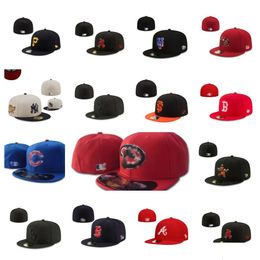 Snapbacks Luxury All Team Logo Designer Fitted Hats Hat Adjustable Baskball Football Embroidery Caps Uni Cotton Letters Solid Outdoor Otrfw