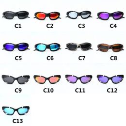 Cat Eye Sunglasses Outdoor Sports Cycling Glasses Polarized Sun Glasses for Men Women Metal Frame Retro Sunglass Tour Driving Driving Eyewear With Bags