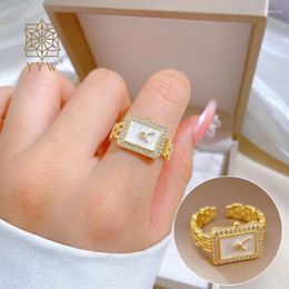 Cluster Rings Watch Shape Crystals Finger Mini Elastic Strap Alloy Watches Couple Jewellery Clock Retro Roman Quartz Women Men