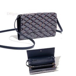 Leather Varenne Purses Shoulder Wallet Designer Womens Black Purse Long Holder Sling Bag Lady Mens Cardholder Key Card Case Passport Crossbody Bags 29 s 43