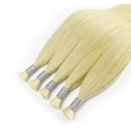 Cheap New Human Hair For Braiding Bulk Hair Factory Unprocesseds Hair Straight 14-24inch 100g