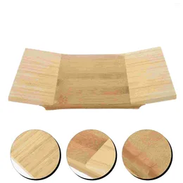 Dinnerware Sets Bamboo Appetizer Plates Sashimi Platter Japanese Style Sushi Serving Tray Rotating Fruit