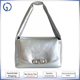 mirror quality designer bag hobo monaco puffer soft calfskin shoulder handbag bag Oil wax skin women tote bag Pochette Vintage genuine leather